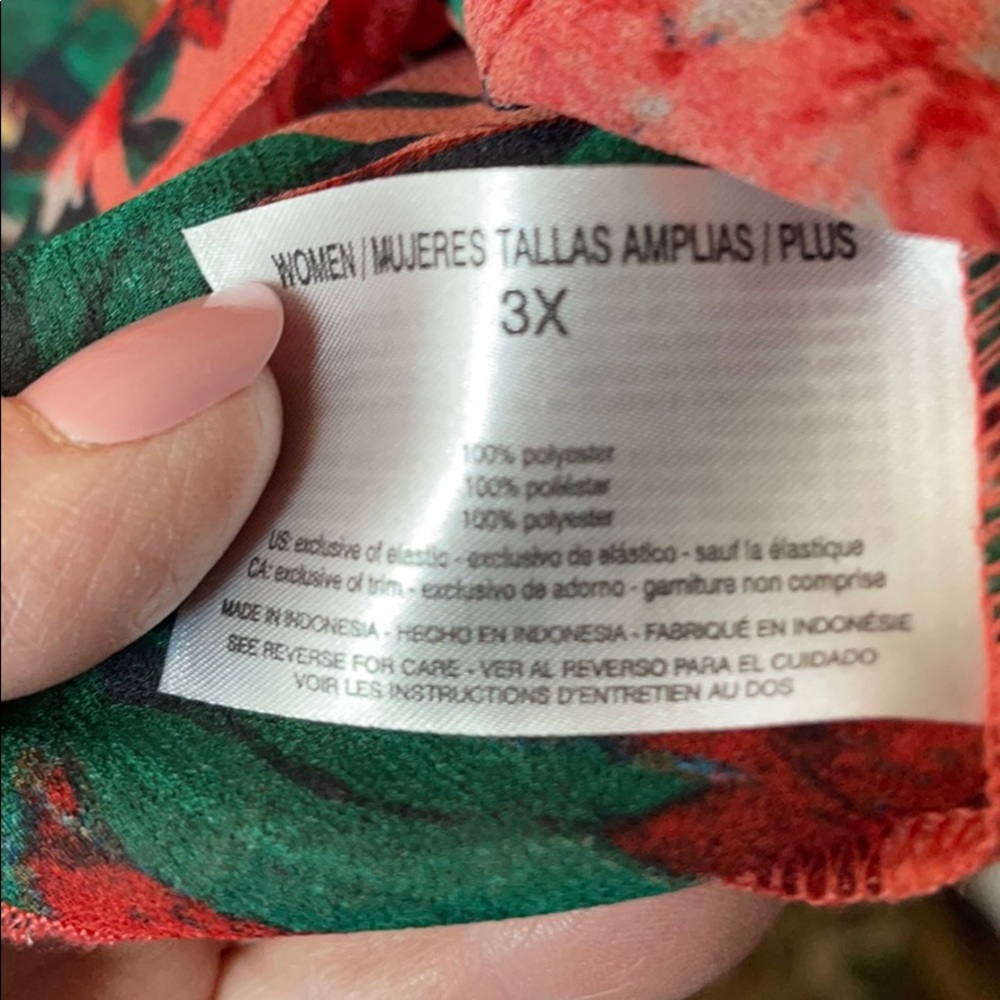 Plus Size 3X top by Vintage America, NWT - Picture 9 of 9